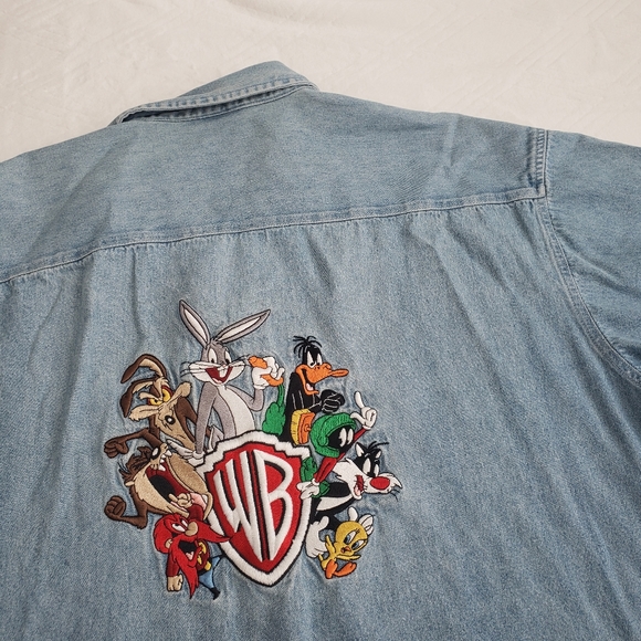 Warner Bros. Other - Vintage Warner Bros Looney Tunes Denim Jacket